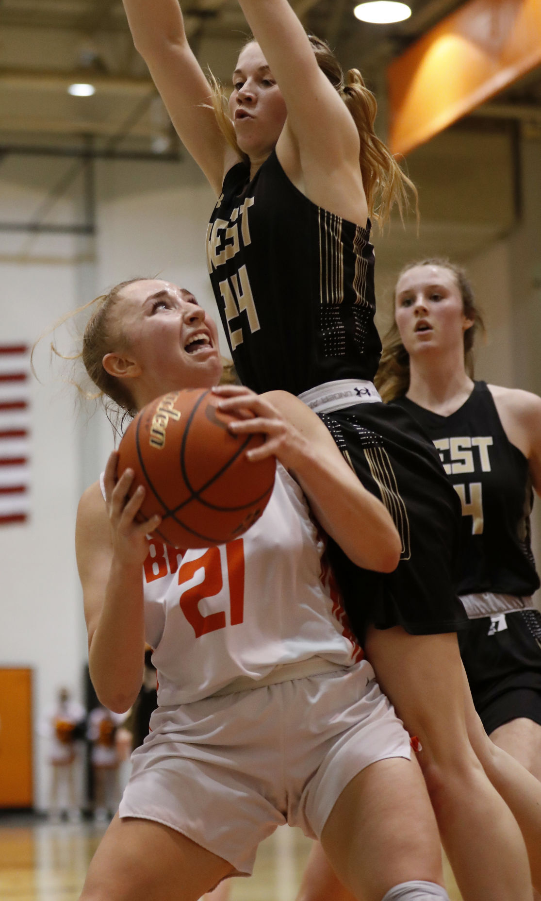 Billings Senior v West girls hoops
